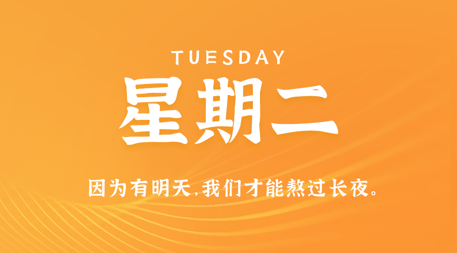 07日15日，星期二，在这里每天60秒读懂世界！